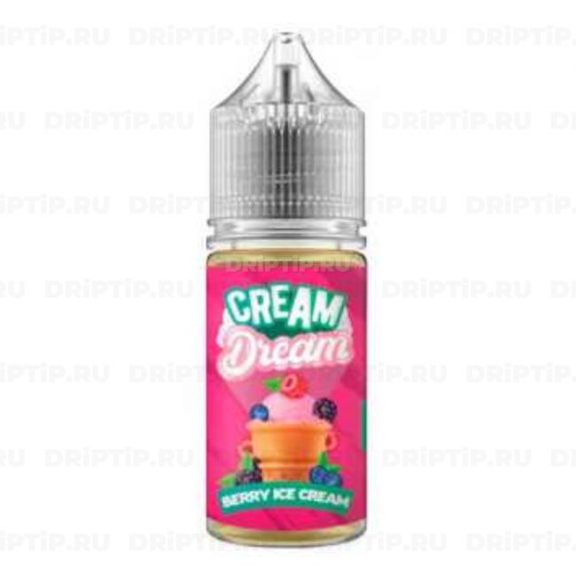 Жидкость Cream Dream Salt - Berry Ice Cream 