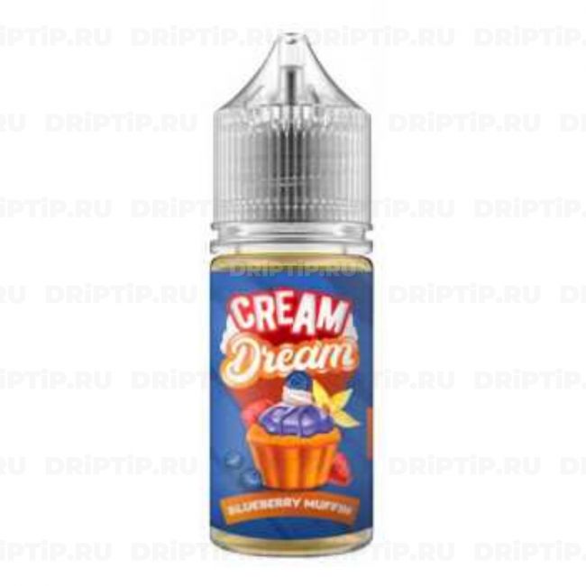 Жидкость Cream Dream Salt - Blueberry Muffin 