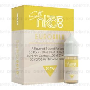 Naked 100 Tobacco Salt - Euro Gold